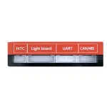 Smart BMS плата LP LiFePO4 48V 16S Dis 250A Ch 125A UART+RS485+CAN - Зображення 6