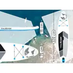 SUP-дошка THUNDER PLANET-BLUE 320 - Зображення 2