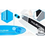 SUP-дошка THUNDER PLANET-BLUE 320 - Зображення 6