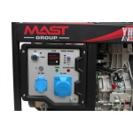 Дизельний генератор MAST GROUP YH11000AE + газова плитка Orcamp CK-505 + електричний обігрівач Gardyer HE2000 - Зображення 3