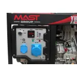 Дизельний генератор MAST GROUP YH11000AE + газова плитка Orcamp CK-505 + електричний обігрівач Gardyer HE2000 - Зображення 3