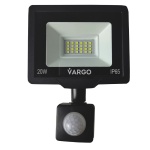 LED прожектор c датчиком движения Vargo 20W 220V 6500K (V-330320) - Зображення 3