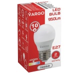 LED лампа VARGO G45 10W E27 4000K (V-118868) - Зображення 3