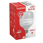 LED лампа VARGO 60W E27 6500K Ф160х1262 220V (V-119024) - Зображення 3