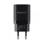 Зарядний пристрій HAVIT HV-UC30 GaN 30W USB+USB-C Black - Зображення 2