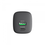 Зарядний пристрій HAVIT HV-UC30 GaN 30W USB+USB-C Black - Зображення 3