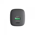 Зарядний пристрій HAVIT HV-UC30 GaN 30W USB+USB-C Black - Зображення 3
