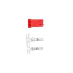 Конектори AMASS JST 2PIN Male з контактами 2 шт - Зображення 3
