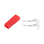 50 шт - Конектори AMASS JST 2PIN Female з контактами - Зображення 2