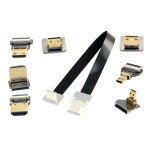 Шлейф 30см Mini HDMI - Mini HDMI 90 - Зображення 2