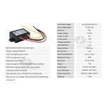 Регулятор напруги WENGAO DC-DC 15-80В 12В 3А знижуючий - Зображення 4