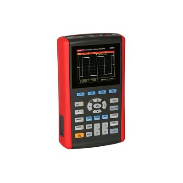 Цифровий осцилограф UNI-T UTD1025CL, портативний, мультиметр, одноканальний, 25 МГц, 200 МВиб/с, 3,5" TFT дисплей, 12 кБ