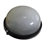 Світильник НПП1101-100W-E27-IP65 коло чорний TNSy