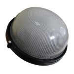 Світильник НПП1101-100W-E27-IP65 коло чорний TNSy - Зображення 3