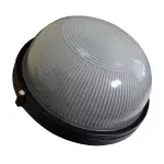 Світильник НПП1101-100W-E27-IP65 коло чорний TNSy - Зображення 3