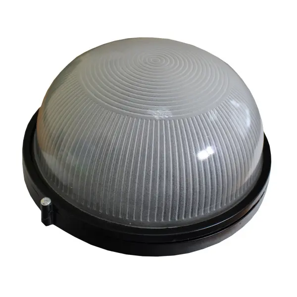 Світильник НПП1101-100W-E27-IP65 коло чорний TNSy