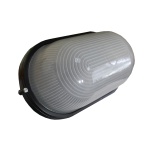 Світильник НПП1201-100W-E27-IP65 овал чорний TNSy - Зображення 3