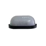 Світильник НПП1201-100W-E27-IP65 овал чорний TNSy - Зображення 4