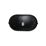 Світильник НПП1202-100W-E27-IP65 овал чорний з решіткою TNSy - Зображення 2
