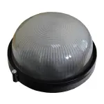 Світильник НПП1301-60W-E27-IP65 коло чорний TNSy
