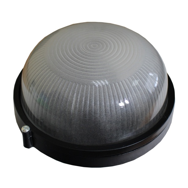 Світильник НПП1301-60W-E27-IP65 коло чорний TNSy
