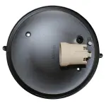 Світильник НПП1302-60W-E27-IP65 коло чорний з решіткою TNSy - Зображення 3