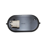 Світильник НПП1401-60W-E27-IP65 овал чорний TNSy - Зображення 3