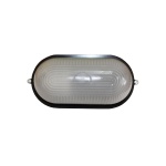 Світильник НПП1401-60W-E27-IP65 овал чорний TNSy - Зображення 4