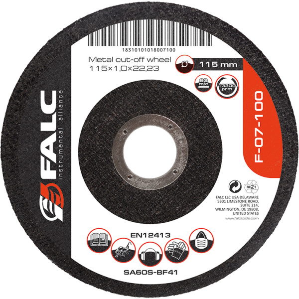 F-07-303 - Коло відрізне по металу 150х1,6х22,23 FALC