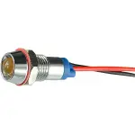 Сигнальна арматура AС22C-8 жовта 24V AC/DC