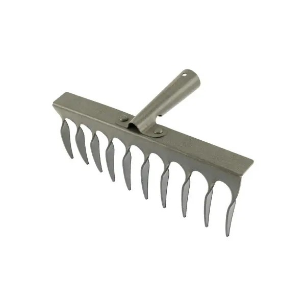 Граблі металеві кручені MASTERTOOL ГУ-10 10 зубів 305х100 мм 14-6206