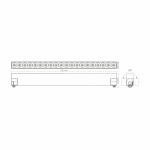 LED світильник трековий VIDEX TR06 30W 4100K 220V чорний - Зображення 7