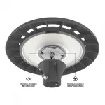 LED світильник парковий VIDEX SLP01 IP65 120W 16800Lm 3000/5000/6500K 220V - Зображення 4