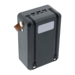 Зовнішній акумулятор Remax Lesu II PD 20W + QC 22.5W 80000mAh Сірий (RPP-566) - Зображення 2