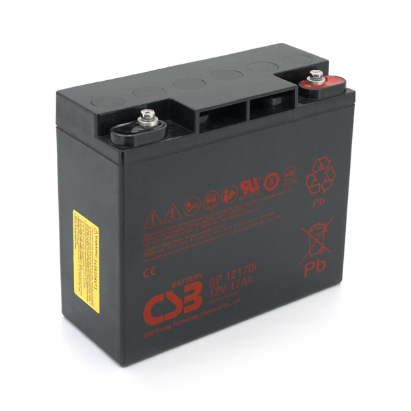 Акумуляторна батарея CSB GP12170I, 12V 17Ah (181х77х167мм), М5, Q4/96