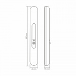 LED Світильник акумуляторний з датчиком руху VIDEX VL-NL013W-SR - Зображення 11