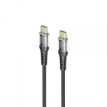 Кабель USB-C to USB-C HAVIT HV-CB6240 PD60W 3A 1м - Зображення 2