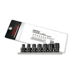 Набір головок ударних TORX 1/2" E10-E24 7од. (зірка Давида) TOPTUL GDAG0701