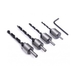 Набір свердел по дереву HEX 1/4", 8 шт TAGRED TA4184 - Зображення 2