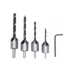 Набір свердел по дереву HEX 1/4", 8 шт TAGRED TA4184 - Зображення 3