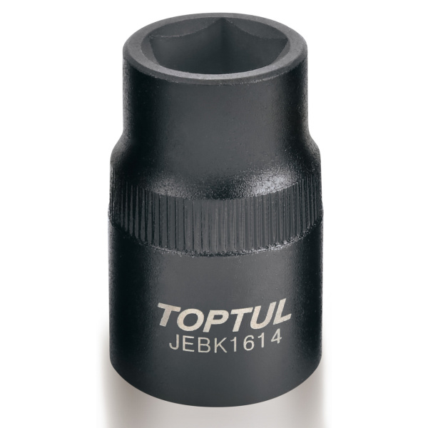 Головка 1/2" п'ятигранна 14мм (для гальмівних систем Bendix) TOPTUL JEBK1614