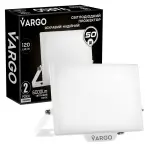 LED Прожектор VARGO Premium 50W, 6000lm, 120lm/w, IC Driver, 2 роки гарантія, білий (118922) - Зображення 3