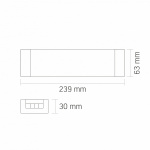 Блок живлення для LED стрічки VIDEX DC12V 33.3A 400W IP20 (VL-LST-P400-12V) - Зображення 7