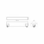 LED світильник трековий VIDEX TR05 15W 4100K 220V чорний - Зображення 6
