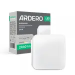 Накладний квадратний світлодіодний світильник Ardero AL806ARD 24Вт IP40 5000К (80299)