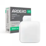 Накладний квадратний світлодіодний світильник Ardero AL806ARD 36Вт IP40 5000К (80300)