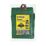 Тент MASTERTOOL GREEN/BROWN 10х12 м двосторонній 130 г/м² 89-4012 - Зображення 2