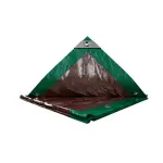 Тент MASTERTOOL GREEN/BROWN 5х8 м двосторонній 130 г/м² 89-4508