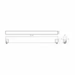 LED світильник трековий VIDEX TR05 30W 4100K 220V чорний - Зображення 7