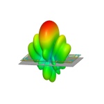Антена 5.5GHz Maple патч 17dB SMA - Зображення 4